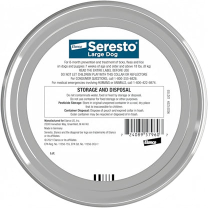Seresto Flea & Tick Collar for Dogs