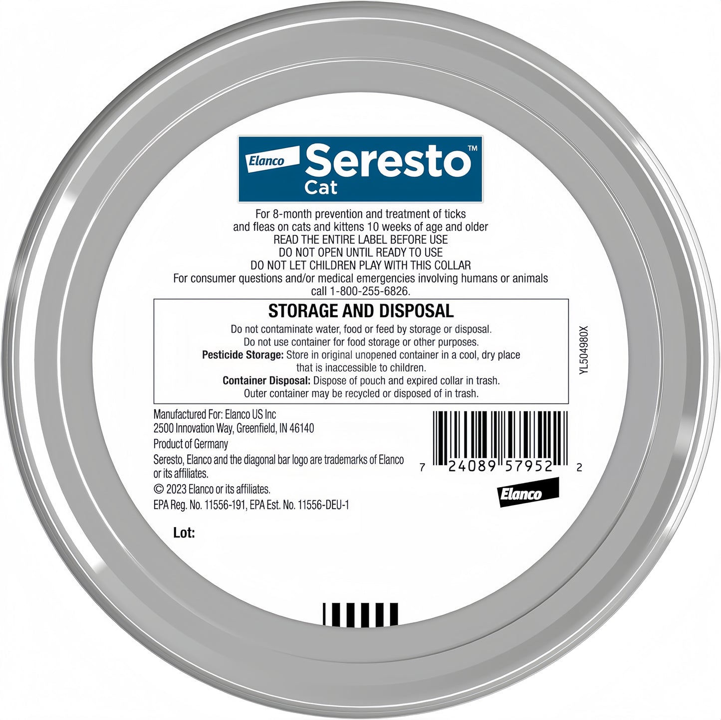 Seresto Flea & Tick Collar for Cats